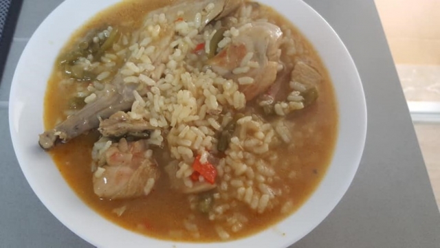 Arroz con conejo