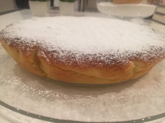 Bizcocho de almendra (tortada de almendras)