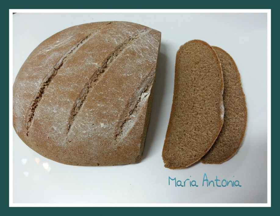 Pan de centeno mezclado