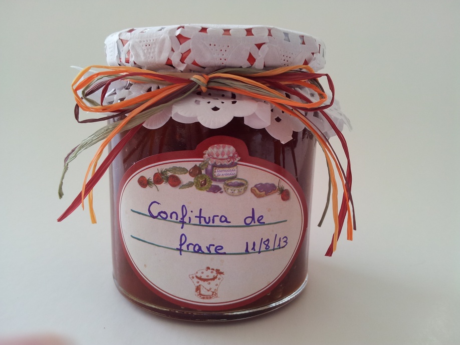 Confitura de prunes de frare