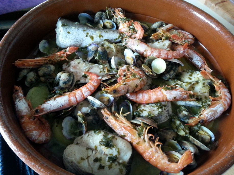 MERLUZA EN SALSA VERDE