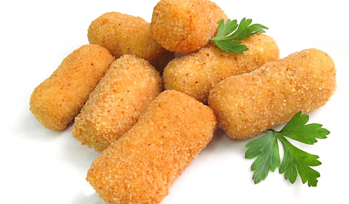CROQUETAS DE ESPINACAS Y PIÑONES