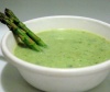 Crema de esparragos verdes