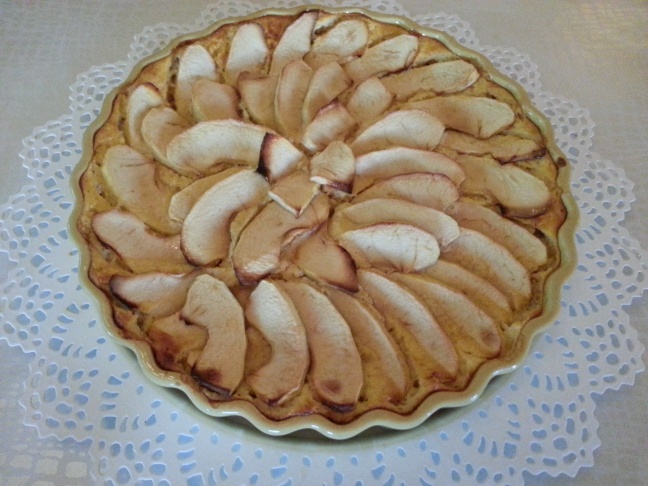 Tarta de manzana light