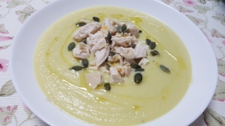Crema de chirivia