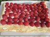 TARTA DE HOJALDRE CON FRESAS