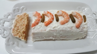 Pastel de gambas