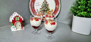 copa de nata con nueces