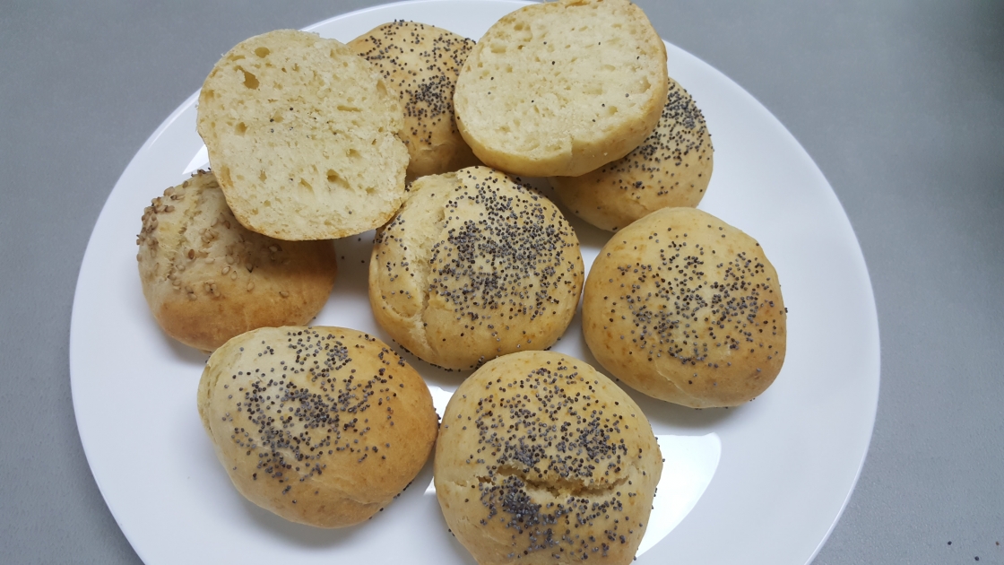 Panecillos rapidos sin fermentar