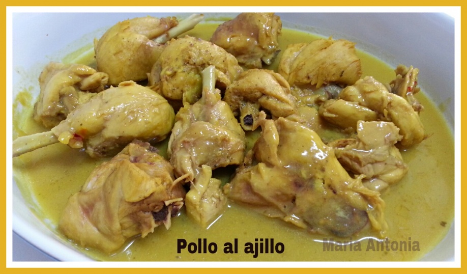 Pollo al ajillo