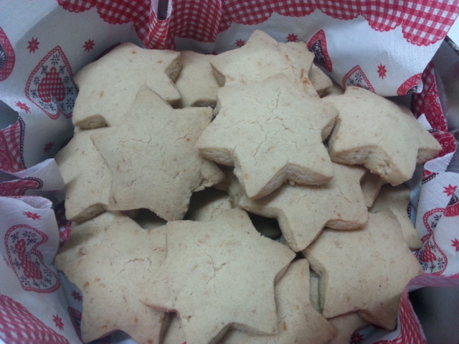 Mantecados de limón