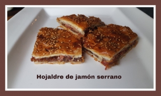 Hojaldre de jamón serrano