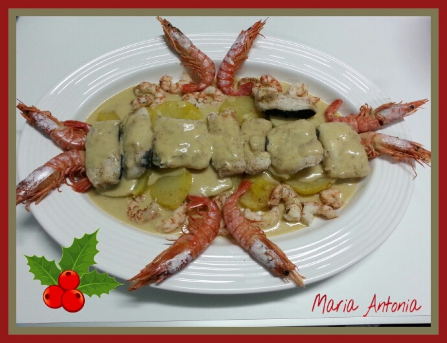 Merluza en salsa de cava