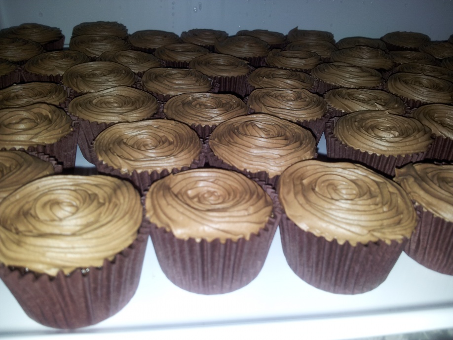 mini cupcakes de xocolata