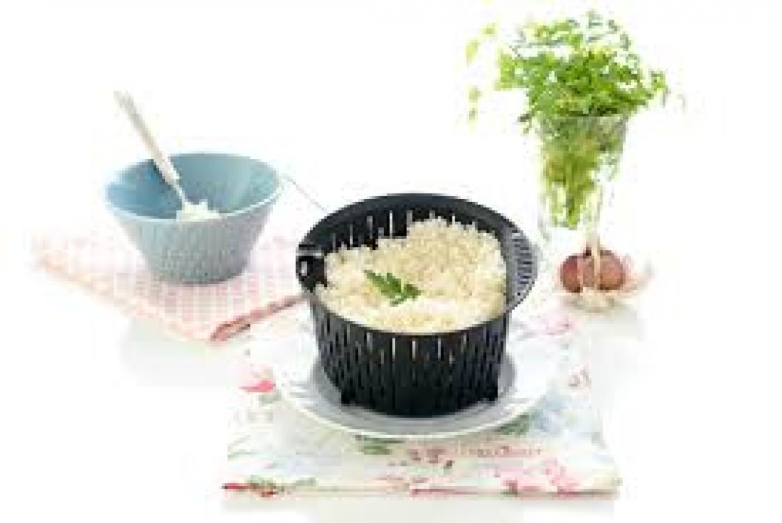 Arroz blanco de guarnición