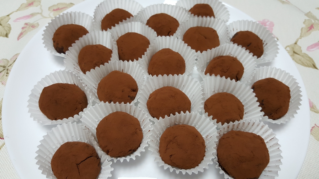 Trufas de tiramisu