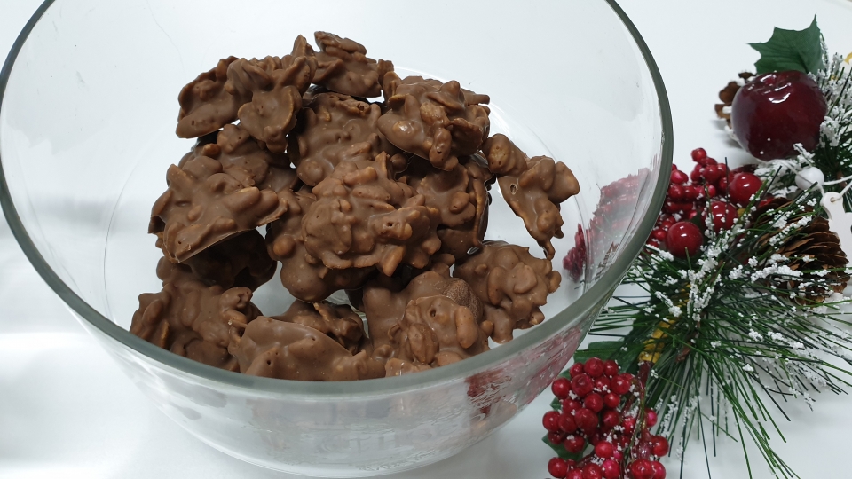 Bombones de chocolate y jengibre