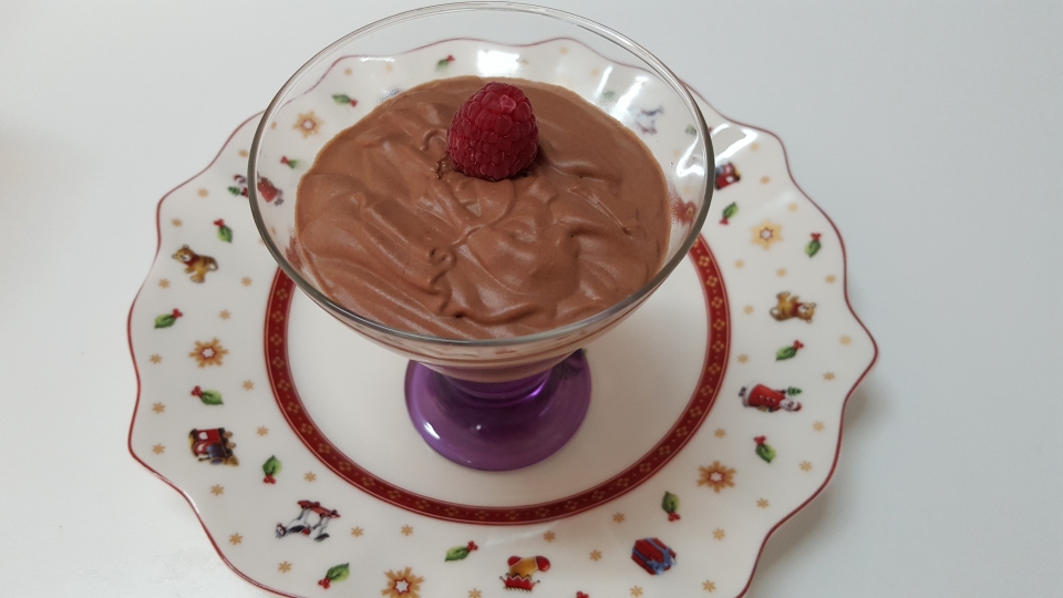 MOUSSE DE CHOCOLATE RAPIDA