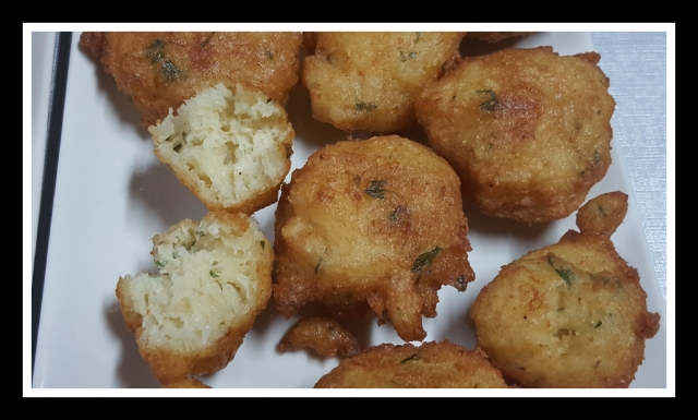 Buñuelos de bacalao
