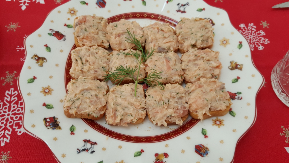 Paté de trucha ahumada o salmón