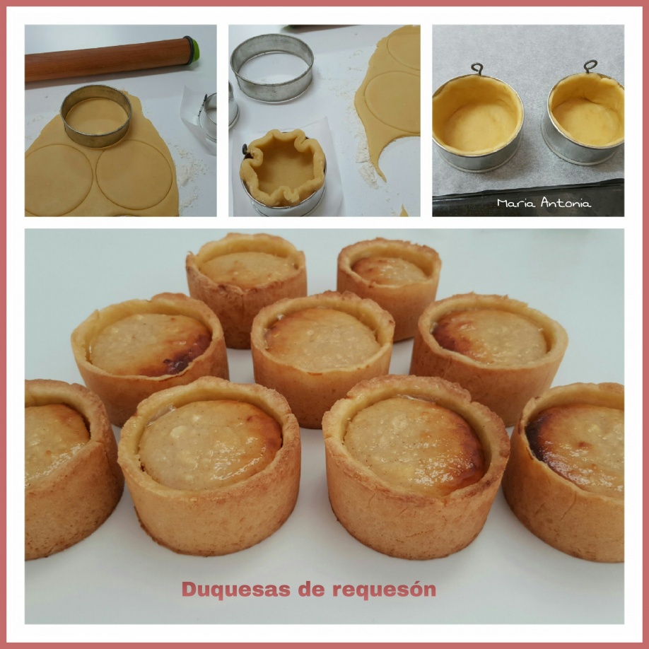 Duquesas de requesón