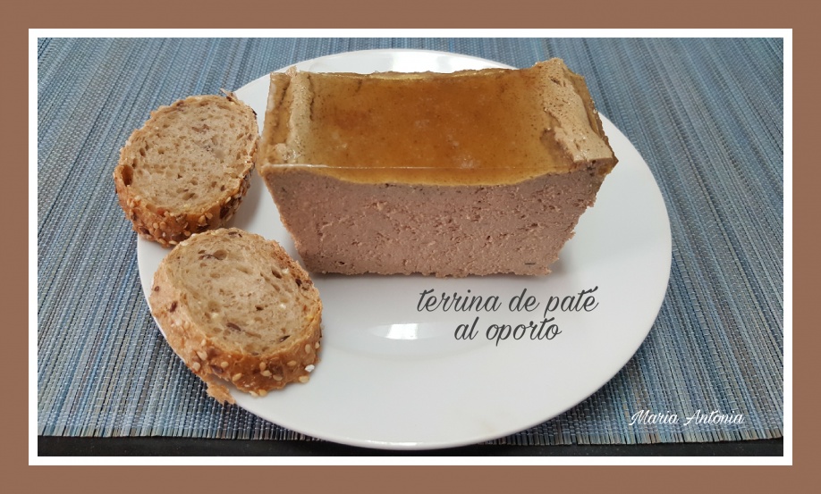 Terrina de paté al oporto