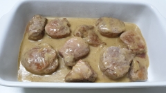 Solomillo de cerdo a la mostaza