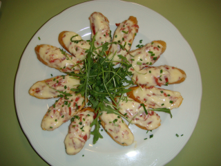 APERITIVO DE JAMON SERRANO