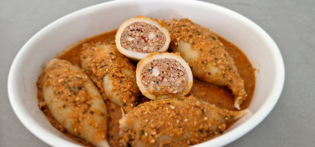 Calamares rellenos a la mallorquina