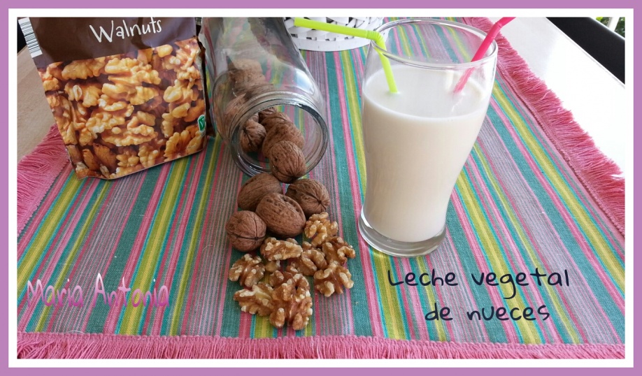 Bebida vegetal de nueces