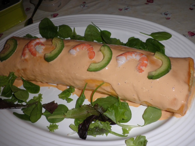 Pionono ingles o brazo de gitano salado