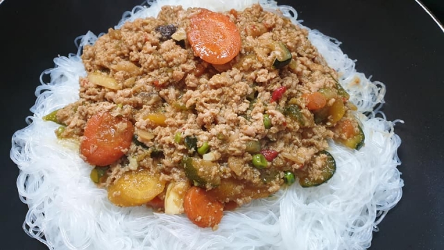 Fideos chinos faciles