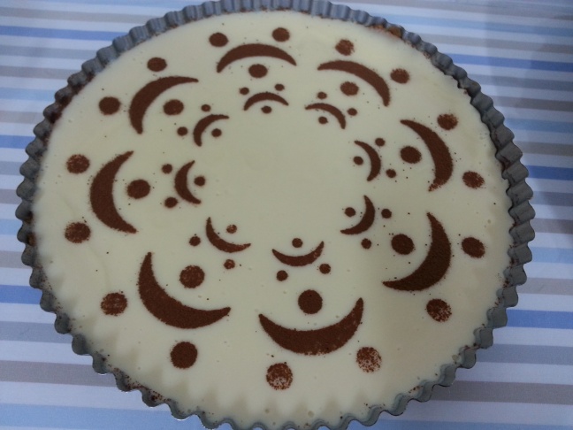 Tarta de queso con limón