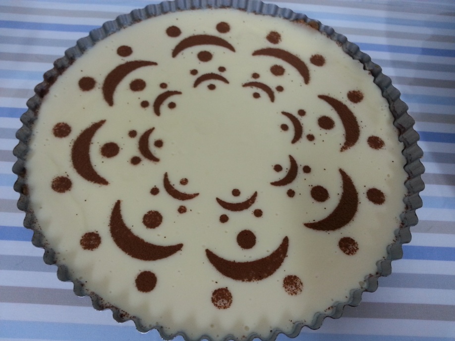 Tarta de queso con limón