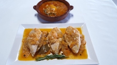 Escabeche de pechuga de pollo