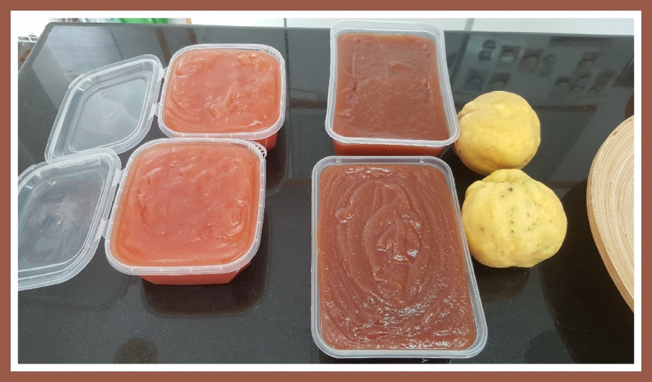 Confitura de membrillo y manzana