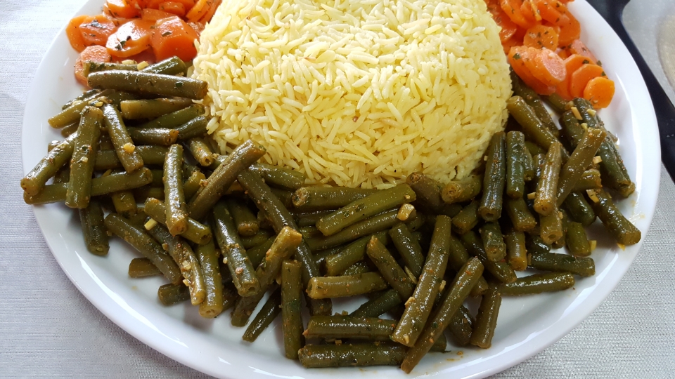 Ensalada de judias tiernas