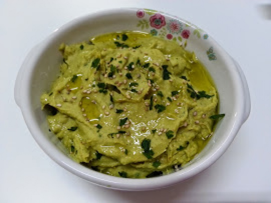 Hummus de aguacate
