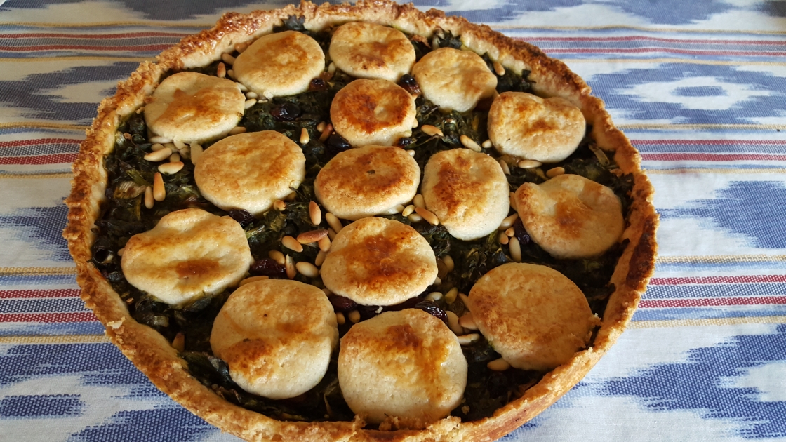 Mantecada de espinacas