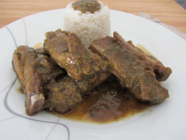 Costillas de cerdo agridulces