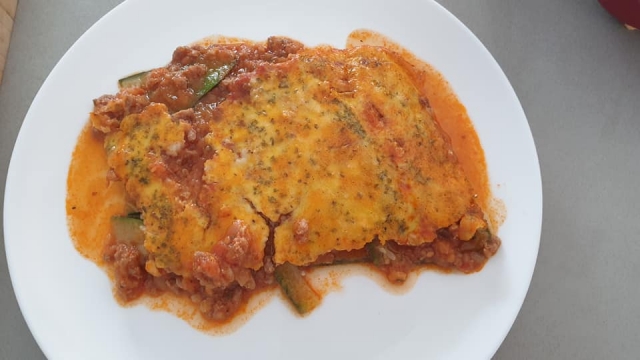 Lasaña buenisima y saludable