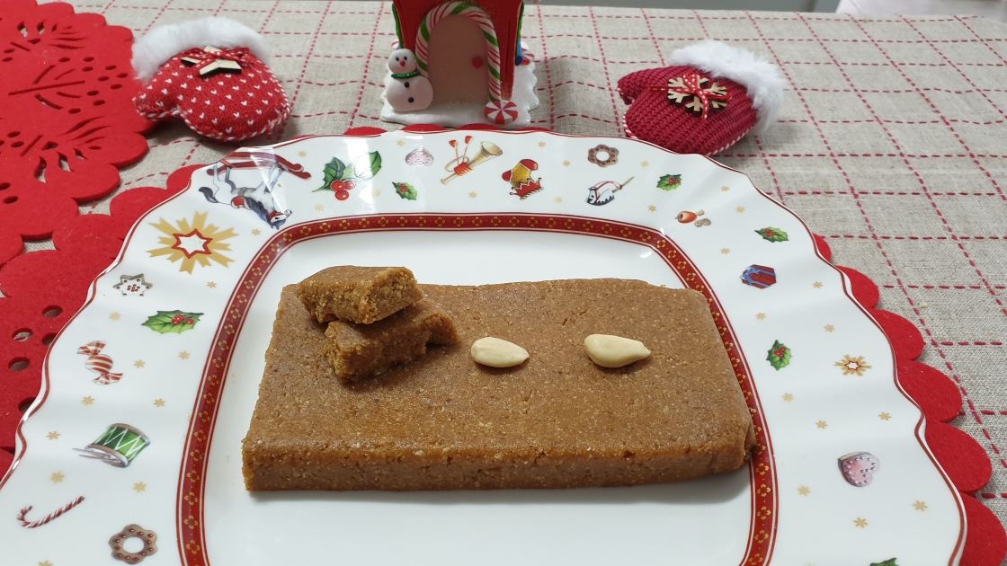 Turrón de almendra sin azúcar