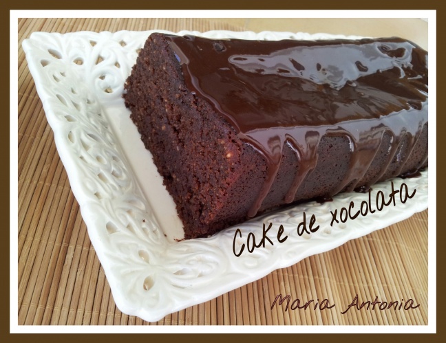 Cake de xocolata