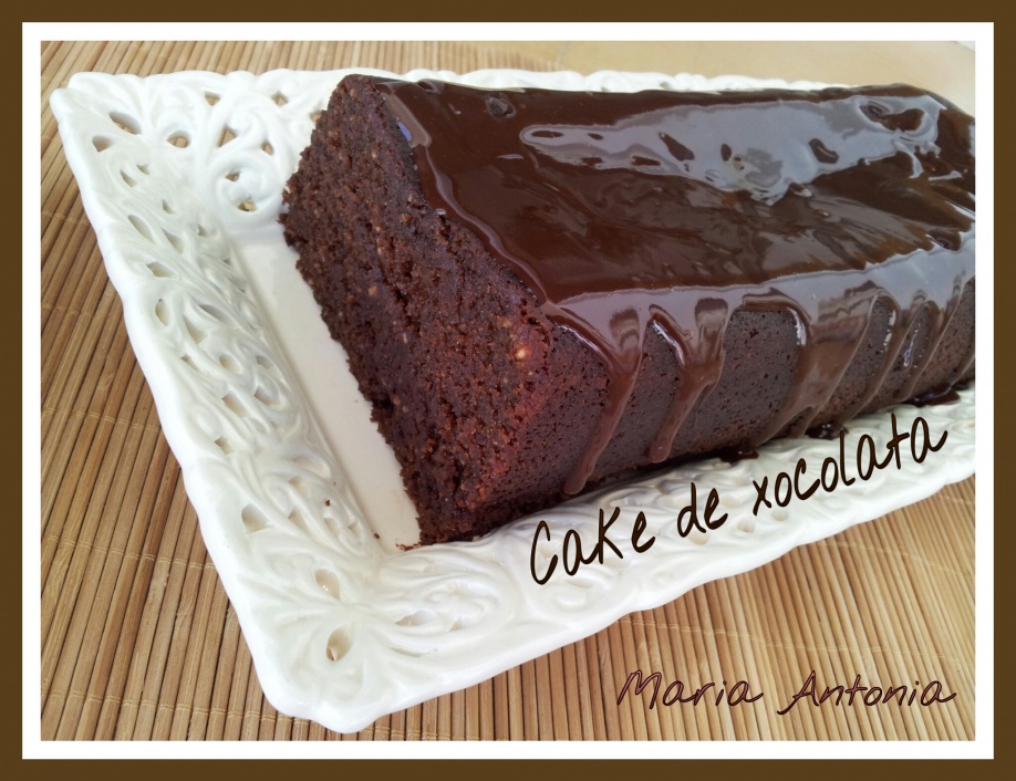 Cake de xocolata