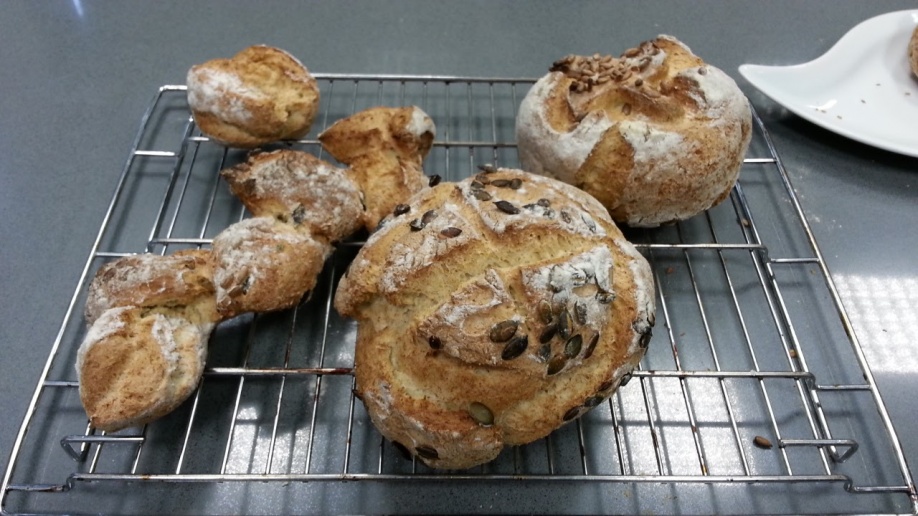 Pan sin gluten (sin leche, sin huevo)