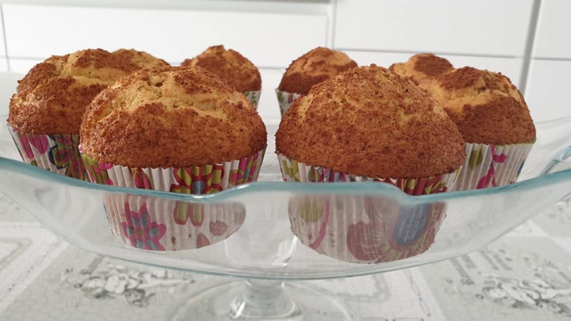 Magdalenas de calabaza sin lactosa