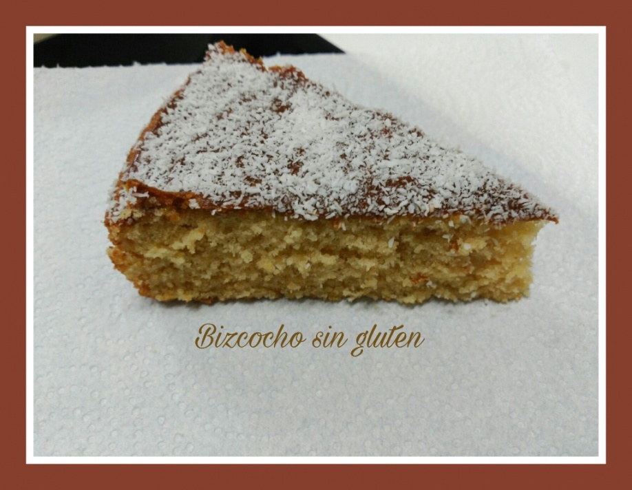Bizcocho sin gluten