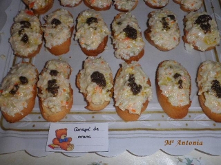 CANAPE DE CANGREJO