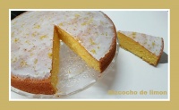 Bizcocho de limon sin gluten