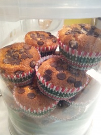 Magdalenes integrals amb xocolata